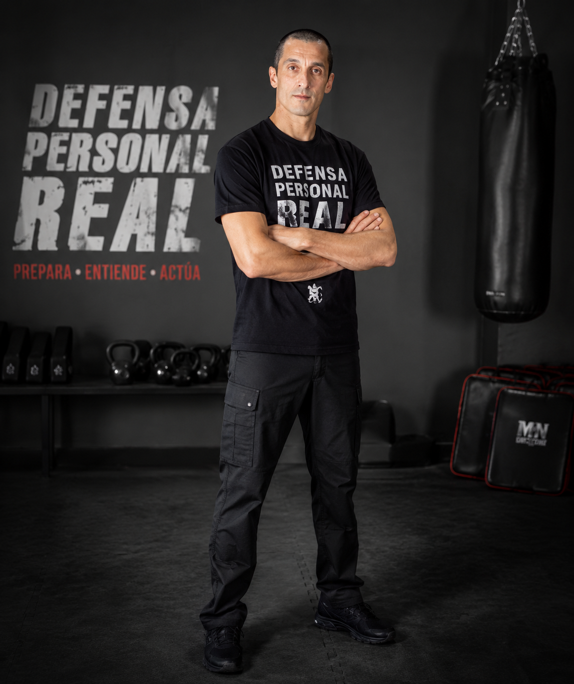 Mariano Bechara, instructor de defensa personal en Madrid